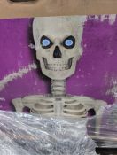 Large Halloween Skeleton, and Chimes toys