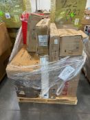 Safety fencing, shelving, paper towels, Ceiling fan, crank out window and more