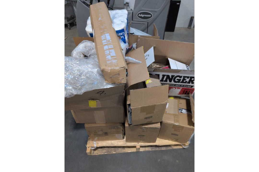 OXO drying racks, Multiple boxes of Shein Clothing, KYB car part, scott tissue - Image 1 of 16