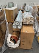 Underlayment, Lighting, rolled leather, Coleman cooler, savoy house lighting, Large netting, portabl