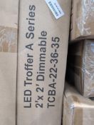 40 LED chopper C series 2 x 2 dimmable lights