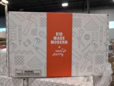 pallet of kid made modern