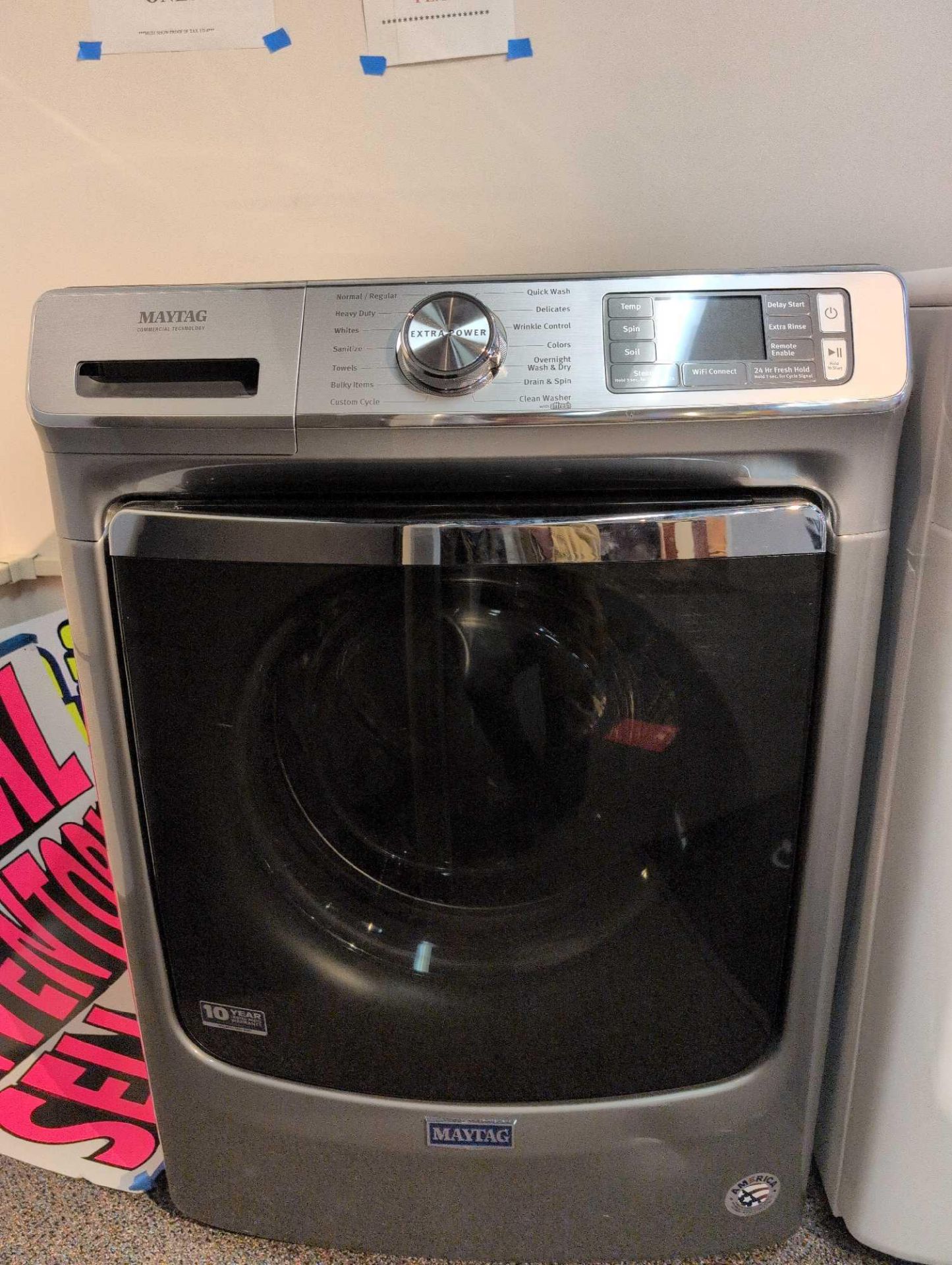 Maytag front load washer - Image 2 of 4