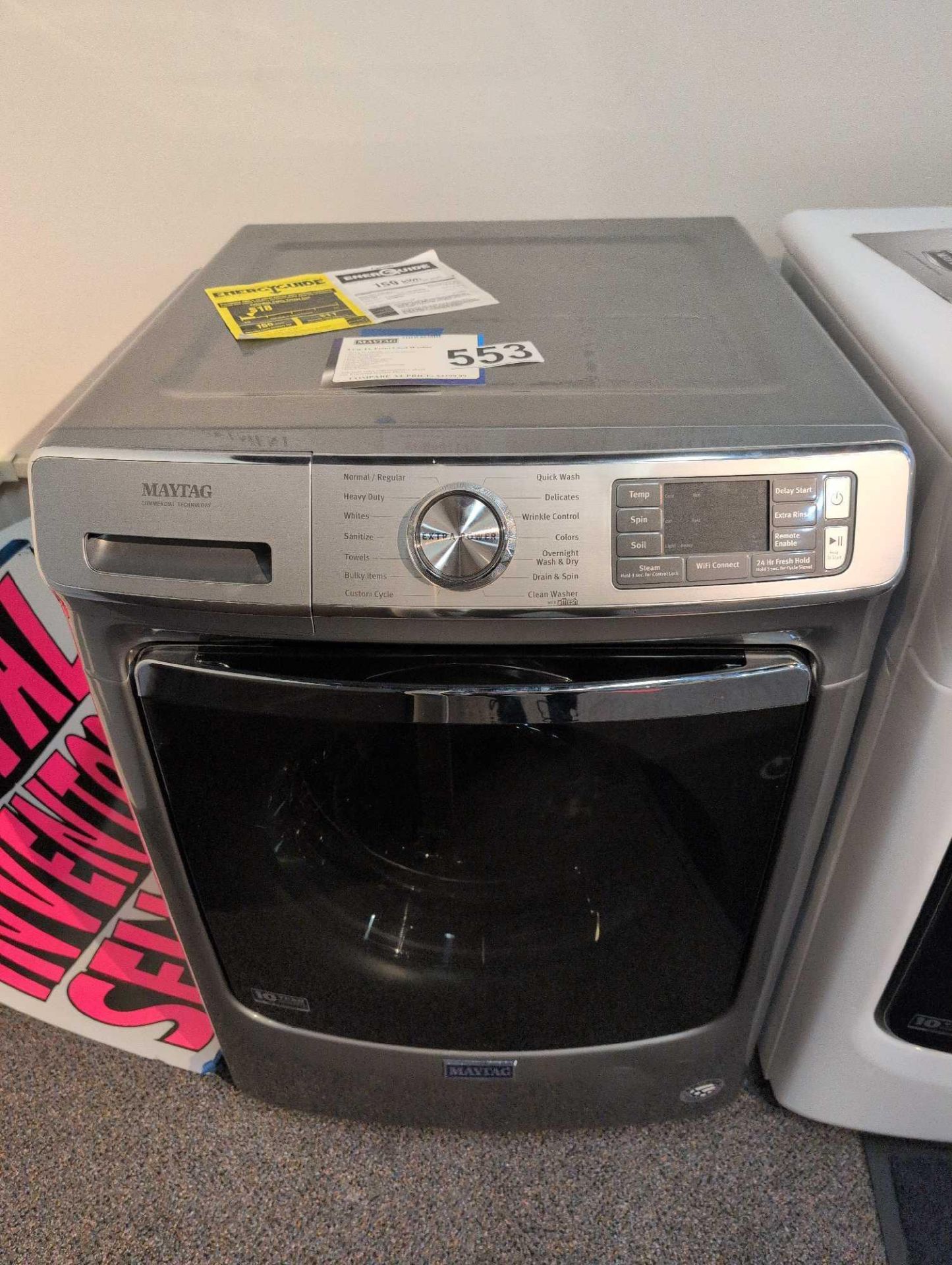 Maytag front load washer