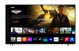 Vizio 75 inch 4K QLED smart TV, graded A Tv