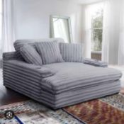 Oversized cozy chaise by cheers