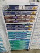 alcon total 1 & precision 1, air optix (see photos)