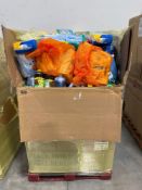 Big box store in a box clorox, cottonel dishwashed, soap, find saul, cleaning products and much more