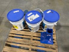Three inch chlorinating tablets and yeah twenty two ton jack stand