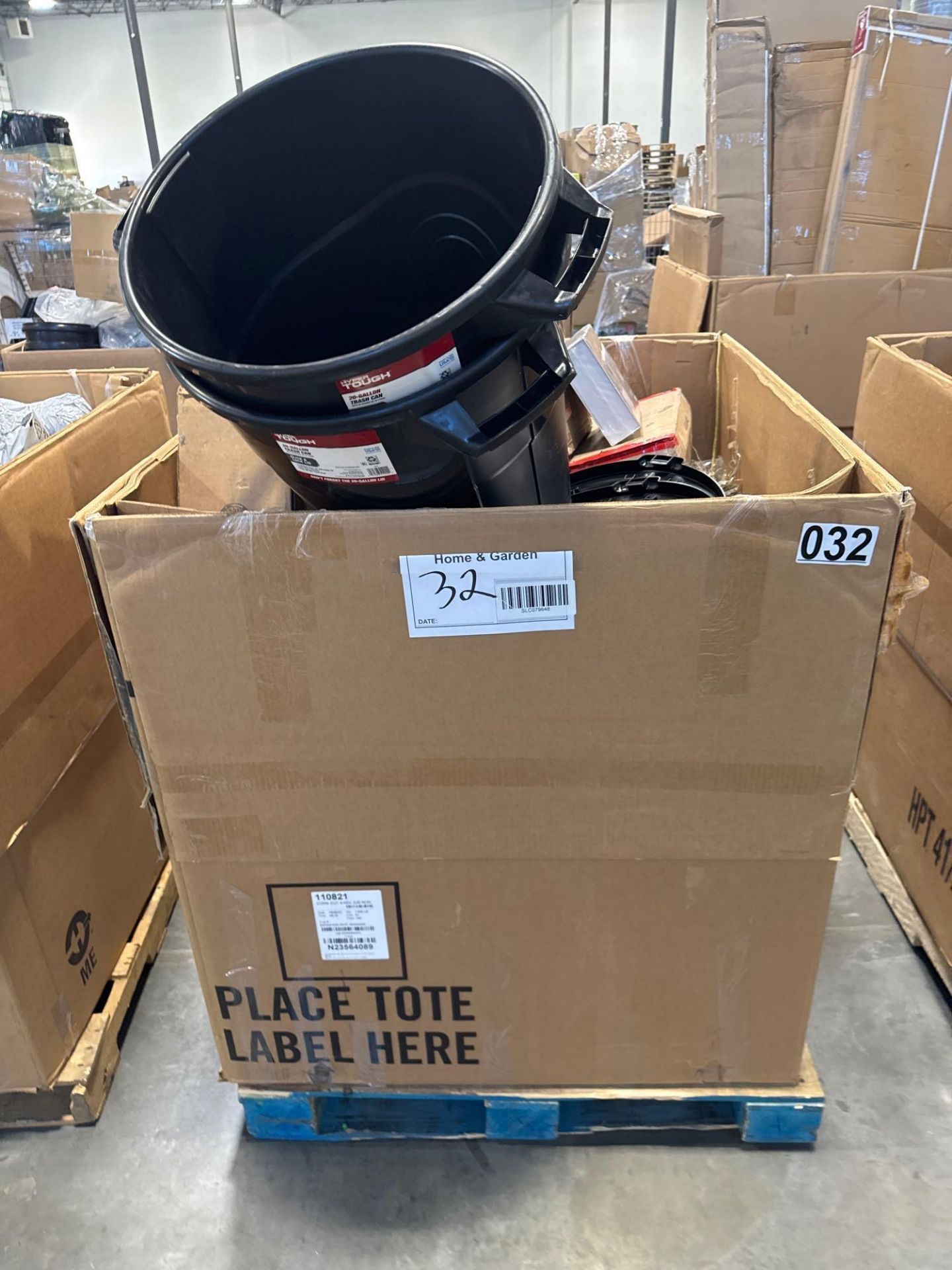 Garbage cans, KICHLER ceiling, fan, volleyballs, LUMINA vinyl film, resistor, home, decor, iron nail
