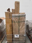Mattress, Frigidaire freezer/fridge, furniture, outdoor dining table, and more