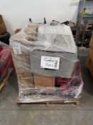 Ivation bed, large hose reel, truck box, 35 gallon plastic tank, item in crate, and & More