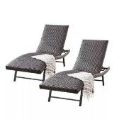 Lifetime table, 2 pack whichever chaise