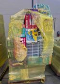 Quilted Northern toilet paper, poise, pads, pampers, diapers, pull-ups, paper towels, Huggies, diape