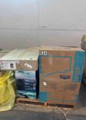 Deco planter, shark never change, air purifier, road trip, rocker, XL, garbage can, Samsonite luggag