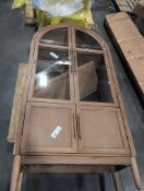 Enzo collection cabinet states product is damage some chips on the wood
