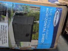 Suncast, the Stow AWay horizontal shed