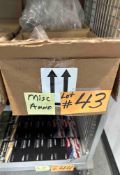 shelf of misc ammo, shotgun,