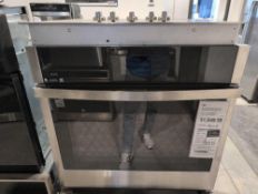 GE jtd5000 snss 30 electric convention double wall oven with GE cook.top