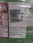 Pallet of HOM1224M 100 PC electrical boxes, Schneider electric