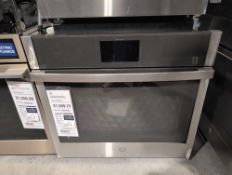GE profile 30 smart built-in convection single wall oven model pts9000snss