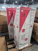 2- Frigidaire upright freezers