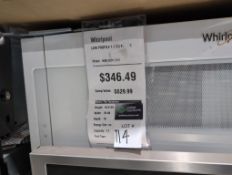 Whirlpool low profile microwave