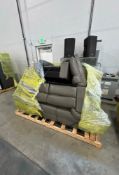 Leather recliner/sofa out of box, customer return