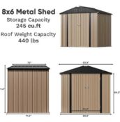 Metal Garden shed