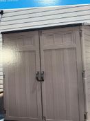 Suncast extra large vertical shed