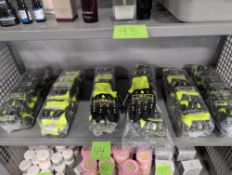 Six packs of helix gloves (12 pairs of gloves that retail for $25 a pair)