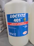 Eight – LOCTITE401, 4.4 pounds per bottle