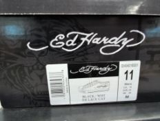 5 pairs of Ed Hardy shoes