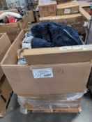 Rug, magazines, curtains, Morton salt, gloves, and more