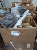 Food containers, sheets, takeout containers, pillows, home decor, paper towels, map, chair, & More