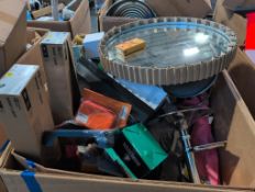 light, mirror, painting supplies, great, wrote Den repellent, stool base, tea candles,, phone glass,