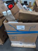 Flooring, bedding, tile, round metal tubs, food containers, lighting, and more