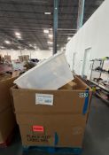Storage box, chair, vinyl gloves, baskets, dog toy, food container containers, & More