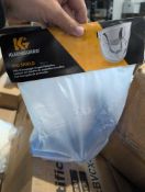 Gloves, cups, balls, storage container, artificial plant, clean guard V9 shield, & More