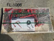 Unused 2024 Greatbear Qty of (5) 5400LBS Ratchet binder and Qty of (10) 5/16