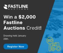 Enter to win a $2,000 Fastline Auctions Credit!