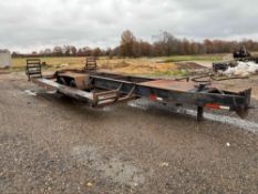 Handmade Transport Trailer for Sprayer or Fertilizer Spreader