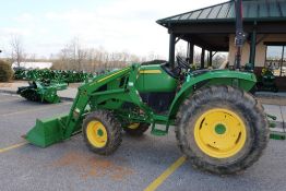 John Deere 4052M Tractor with 400E Loader, 3rd Function, Hydrostatic Transmission