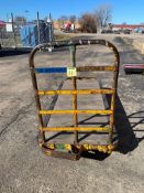 Heavy-Duty 4-Wheel Rolling Warehouse Cart 74in x 32in