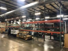 Interlake Warehouse Pallet Racking (5 sections) 49ft L x 4ft W x 16ft H