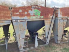 Convey-All BTS-150 Seed Tender Truck/Trailer Mounted with Honda Engine