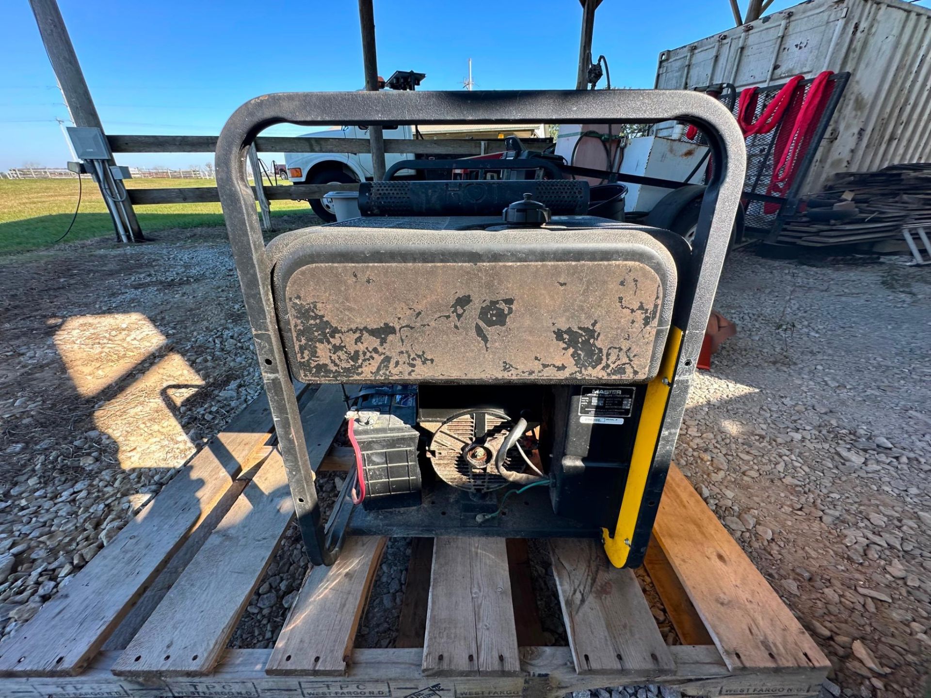Master MGH8500IE 8,500-Watt Generator Electric Start, 18HP Honda Engine - Image 4 of 16