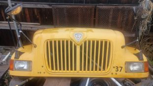 2008 International School Bus Hood | OEM Quality Replacement | Fits IC Bus and More
