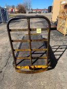 Heavy-Duty 4-Wheel Rolling Warehouse Cart 74in x 32in