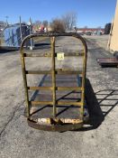 Heavy-Duty 4-Wheel Rolling Warehouse Cart 74in x 32in